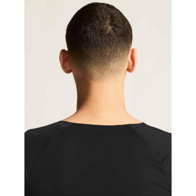 Tricou Craft Pro Dry Nanoweight SS - negru | strat de bază ultraușor