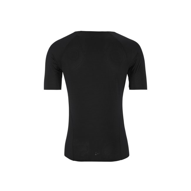 Tricou Craft Pro Dry Nanoweight SS - negru | strat de bază ultraușor