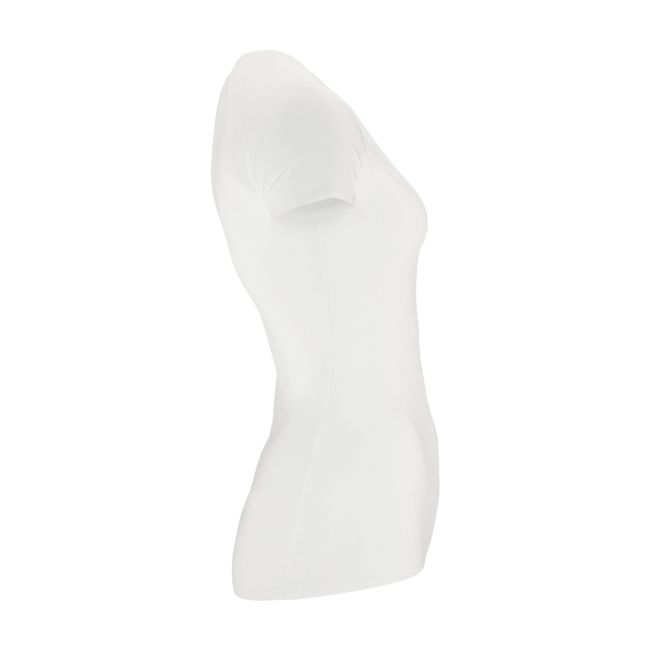 Tricou femei Craft Pro Dry Nanoweight SS - alb | strat de bază ultraușor