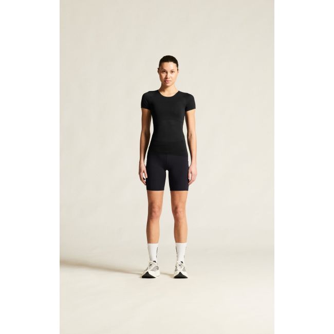 Tricou femei Craft Pro Dry Nanoweight SS - negru | strat de bază ultraușor