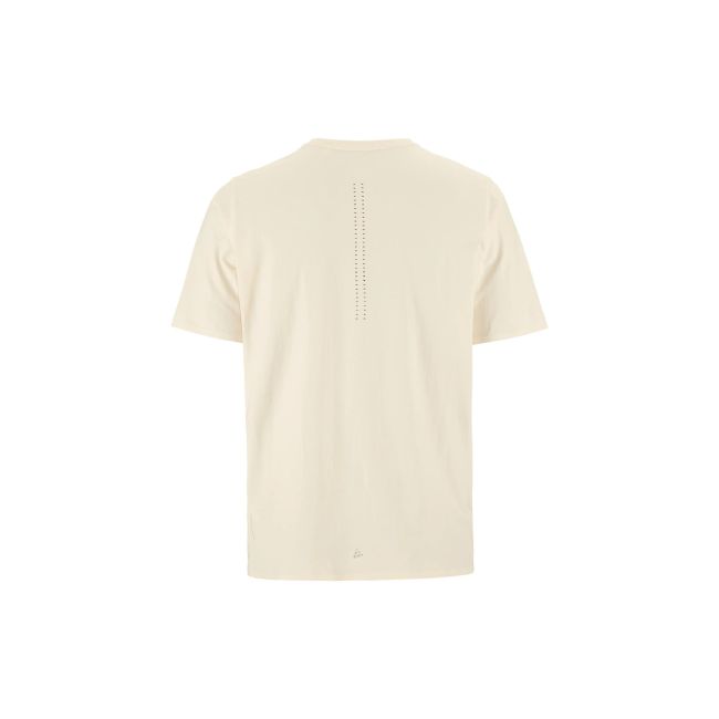 Tricou alergare Craft Hypervent Tee - alb | ventilație maximă