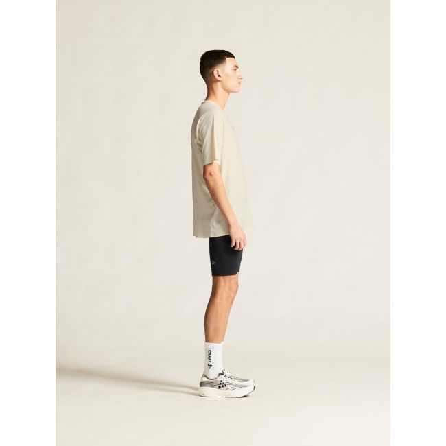 Tricou alergare Craft Hypervent Tee - alb | ventilație maximă