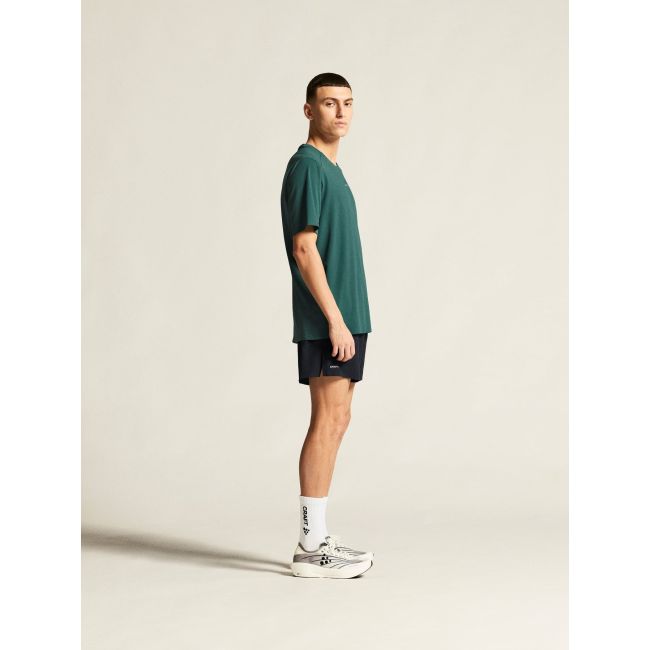 Tricou alergare Craft Hypervent Tee - verde | ventilație maximă
