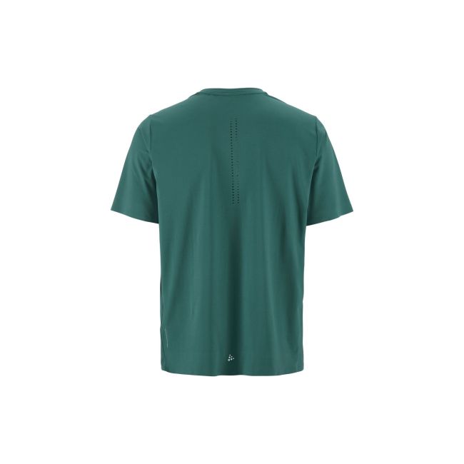 Tricou alergare Craft Hypervent Tee - verde | ventilație maximă