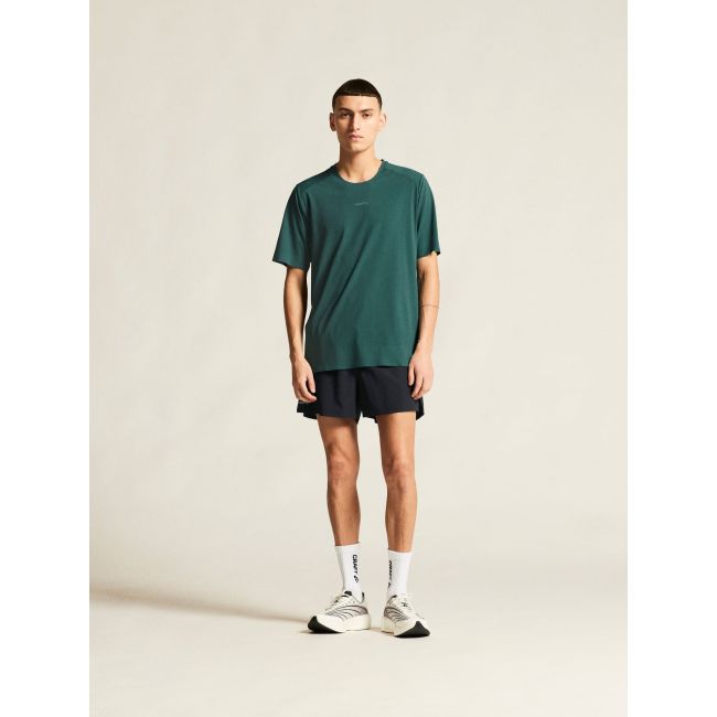 Tricou alergare Craft Hypervent Tee - verde | ventilație maximă
