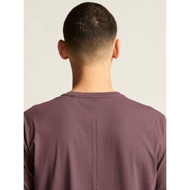 Tricou alergare Craft Hypervent Tee - mov | ventilație maximă