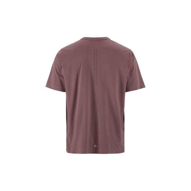 Tricou alergare Craft Hypervent Tee - mov | ventilație maximă