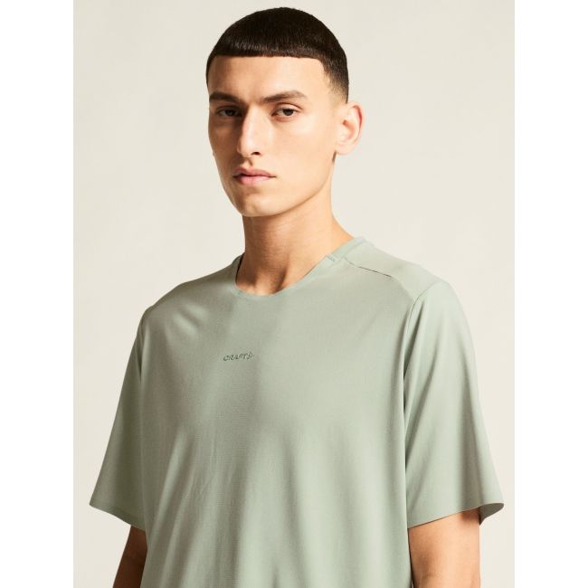 Tricou alergare Craft Hypervent Tee - gri | ventilație maximă