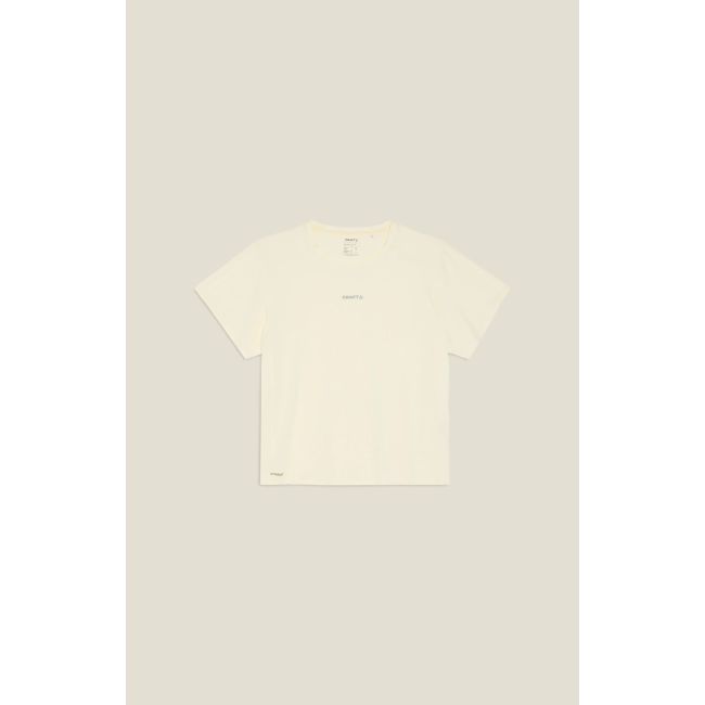 Tricou alergare Craft Hypervent Tee - alb | ventilație perforată