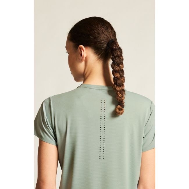 Tricou alergare Craft Hypervent Tee - gri | ventilație perforată