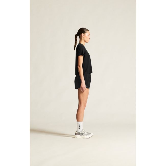Tricou alergare Craft Hypervent Tee - negru | ventilație perforată