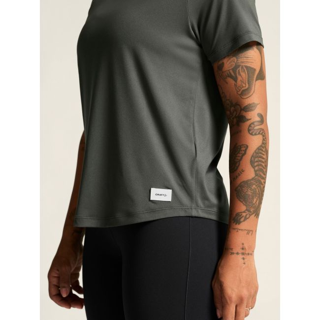 Tricou antrenament Craft Collective SS Tee - gri | poliester reciclat
