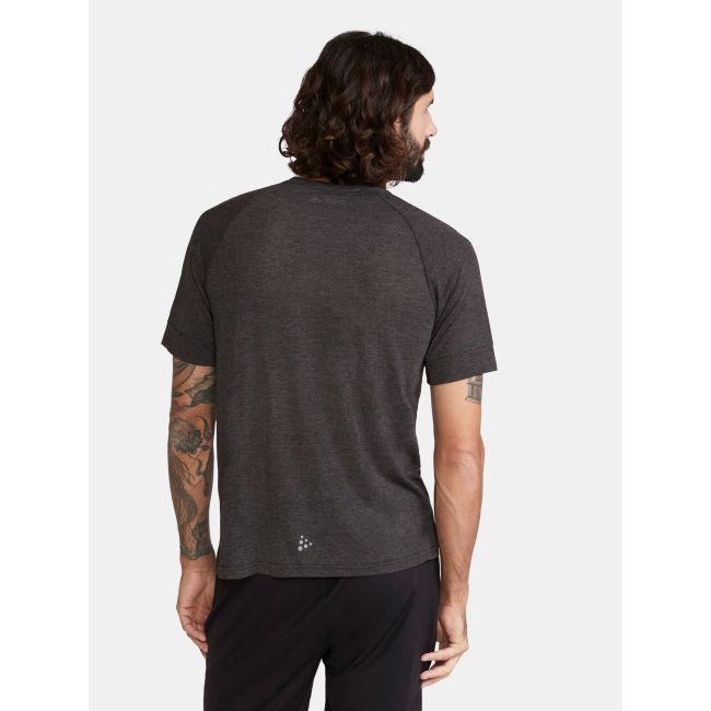 Tricou trail Craft ADV Trail Wool SS Tee - negru | lână reciclată