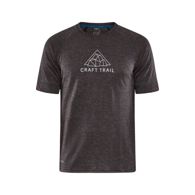Tricou trail Craft ADV Trail Wool SS Tee - negru | lână reciclată