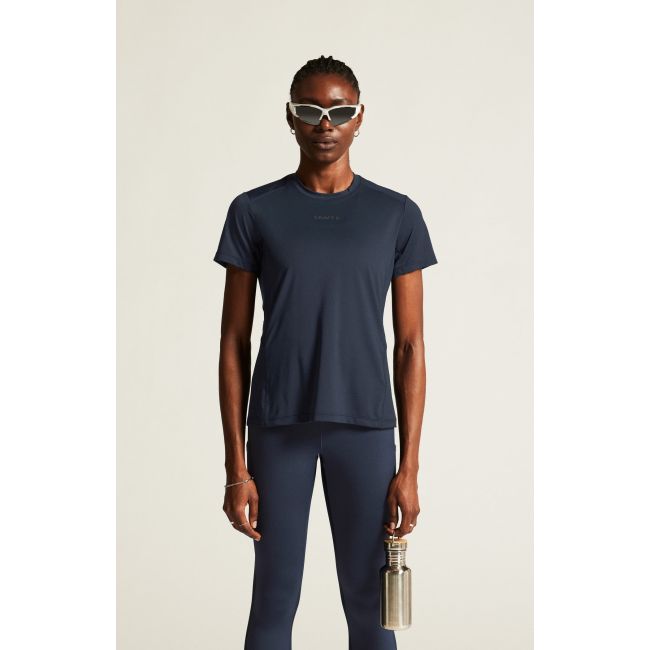Tricou alergare Craft ADV Essence SS Tee 2 - albastru | poliester reciclat