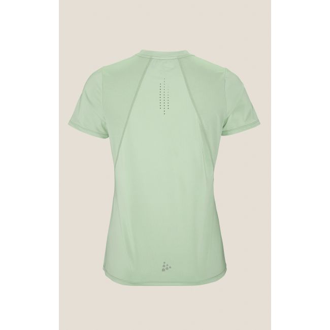 Tricou alergare Craft ADV Essence SS Tee 2 - verde | poliester reciclat