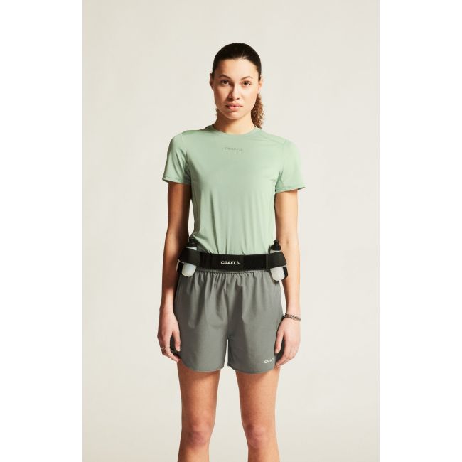 Tricou alergare Craft ADV Essence SS Tee 2 - verde | poliester reciclat