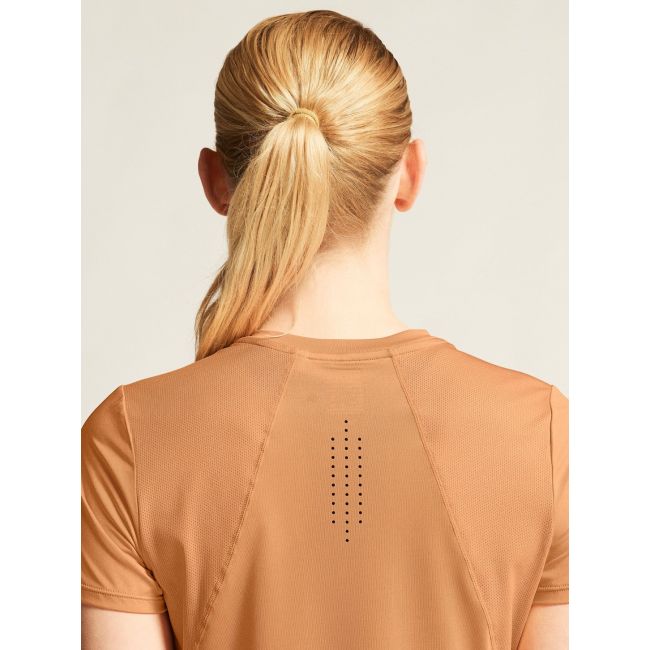 Tricou alergare Craft ADV Essence SS Tee 2 - roz | poliester reciclat