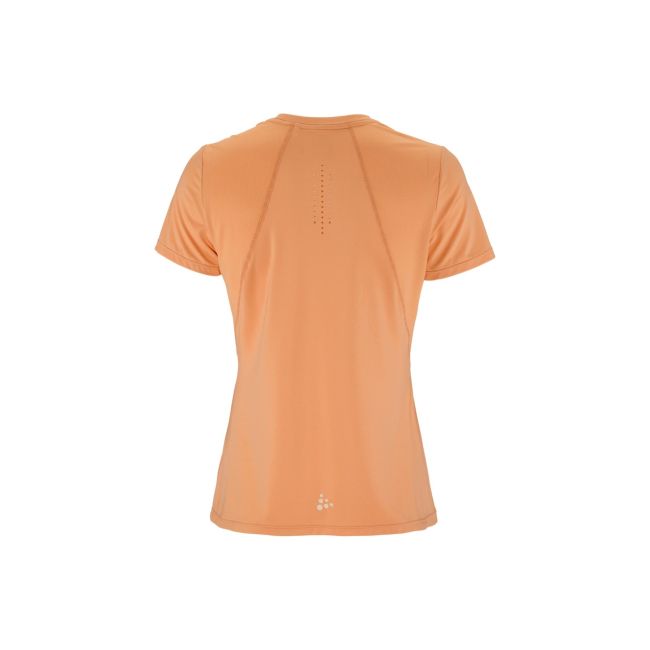 Tricou alergare Craft ADV Essence SS Tee 2 - roz | poliester reciclat