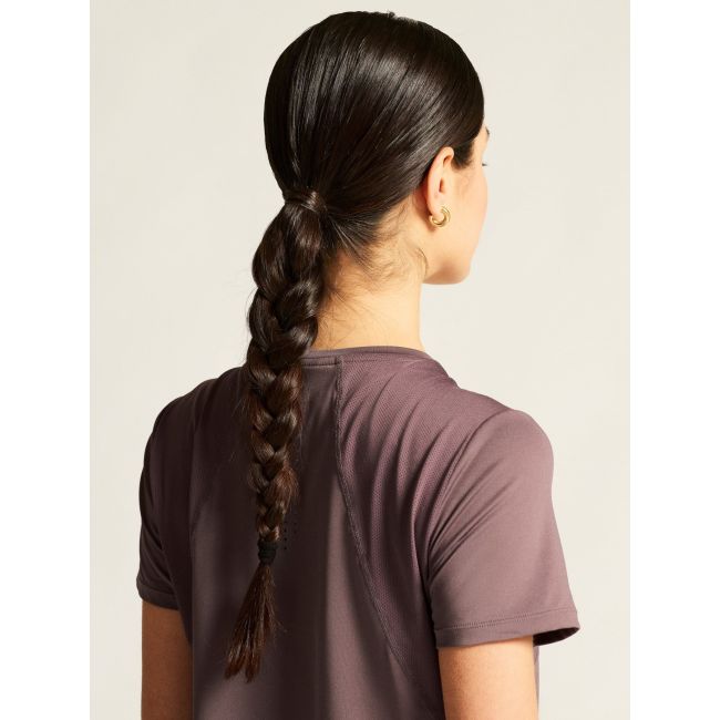 Tricou alergare Craft ADV Essence SS Tee 2 - mov | poliester reciclat