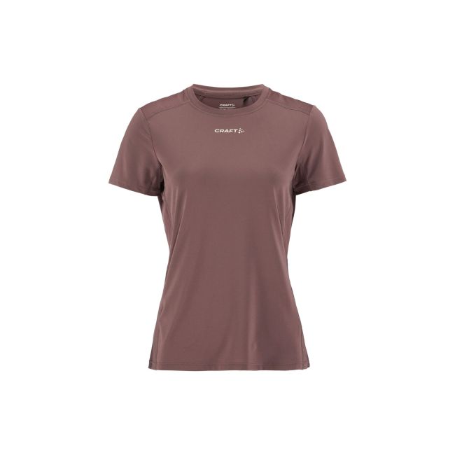 Tricou alergare Craft ADV Essence SS Tee 2 - mov | poliester reciclat