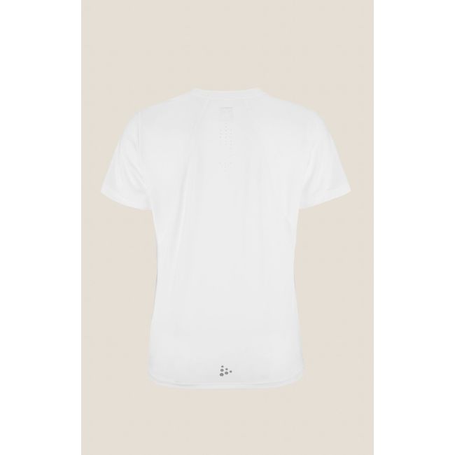 Tricou alergare Craft ADV Essence SS Tee 2 - alb | poliester reciclat