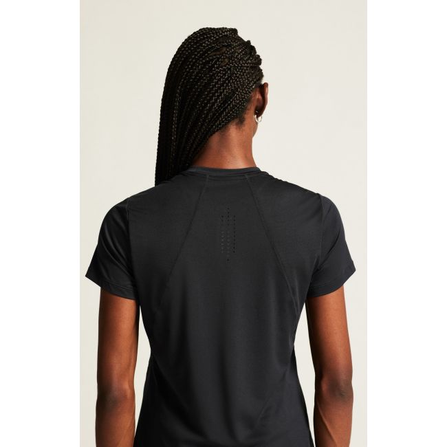 Tricou alergare Craft ADV Essence SS Tee 2 - negru | poliester reciclat