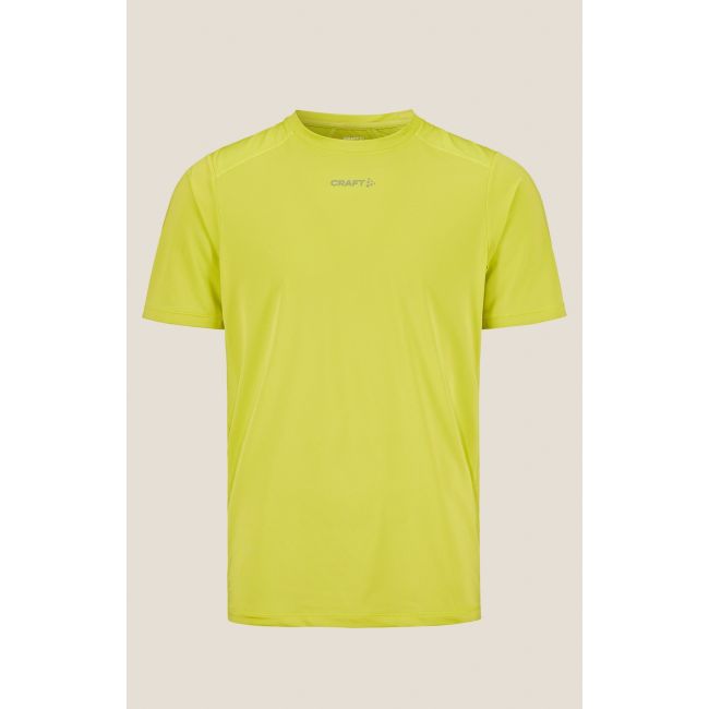 Tricou alergare Craft ADV Essence SS Tee 2 - verde | poliester reciclat