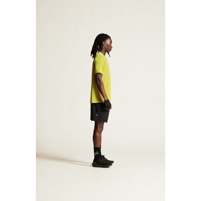 Tricou alergare Craft ADV Essence SS Tee 2 - verde | poliester reciclat