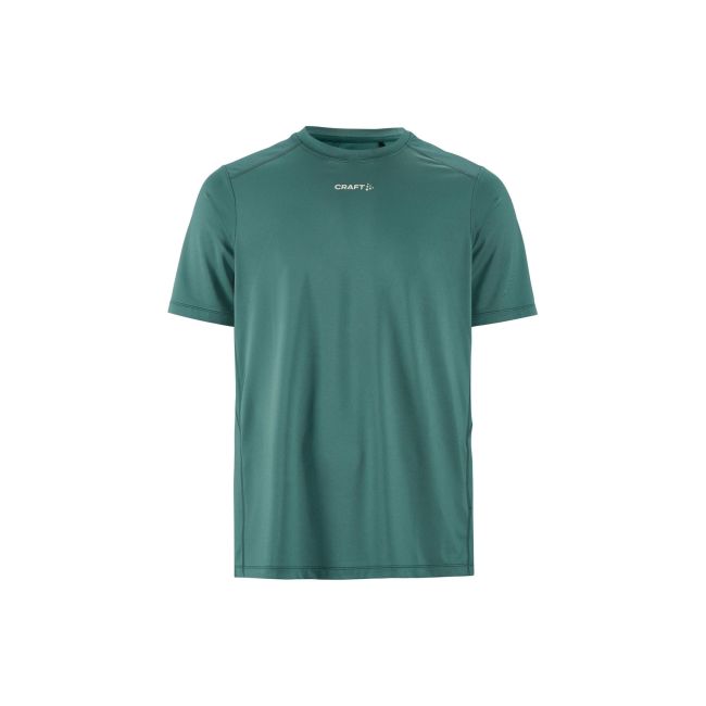 Tricou alergare Craft ADV Essence SS Tee 2 - verde | poliester reciclat