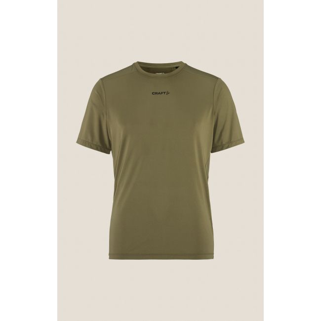Tricou alergare Craft ADV Essence SS Tee 2 - verde | poliester reciclat