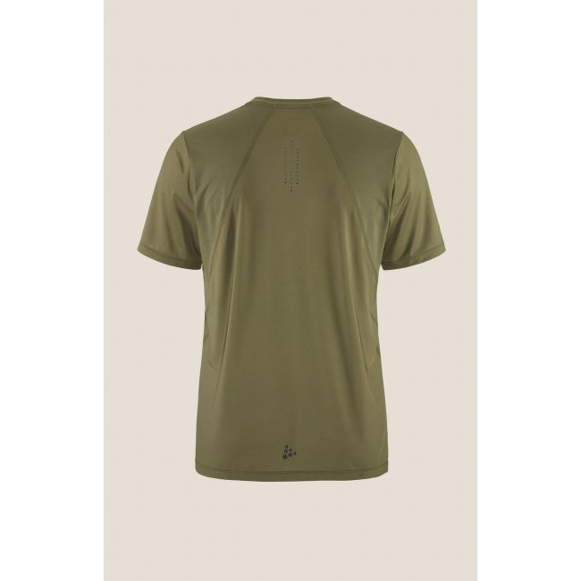 Tricou alergare Craft ADV Essence SS Tee 2 - verde | poliester reciclat