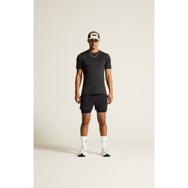 Tricou alergare Craft ADV Essence SS Tee 2 - gri | poliester reciclat