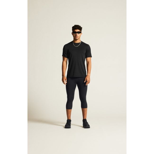 Tricou alergare Craft ADV Essence SS Tee 2 - negru | poliester reciclat