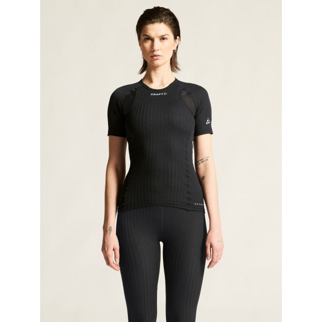Tricou strat de bază Craft Active Extreme X RN SS W - negru | management termic