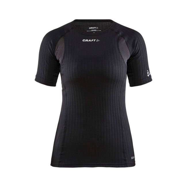 Tricou strat de bază Craft Active Extreme X RN SS W - negru | management termic