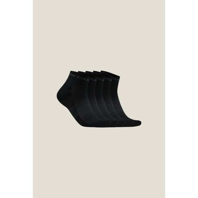 Sosete sport Craft Active Mid Sock - negru | pachet 5 perechi