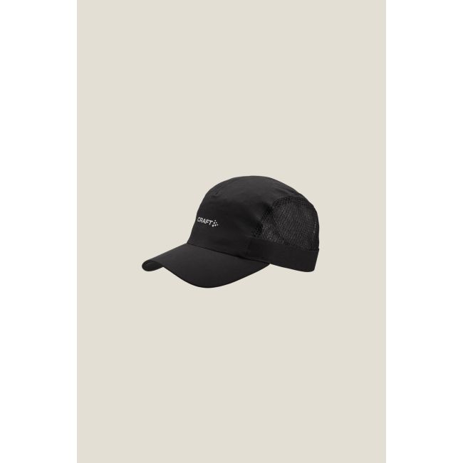 Șapcă trail running Craft Pro Trail Cap - neagră | unisex