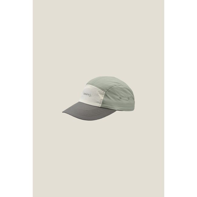 Șapcă alergare Craft Hypervent Run Cap - gri | ușoară, ventilată
