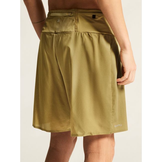Pantaloni scurți trail Craft Pro Trail Shorts - verzi | alergare munte
