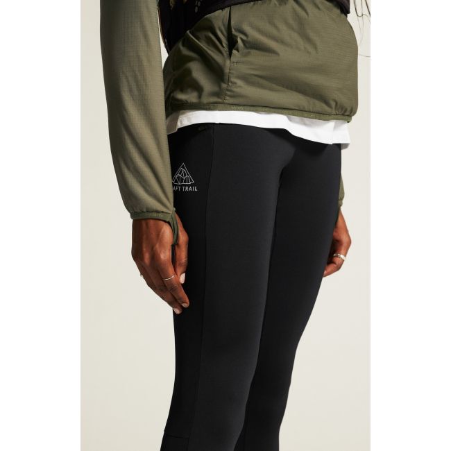 Colanți trail femei Craft Pro Trail Tights 2 - negru | poliamidă reciclată