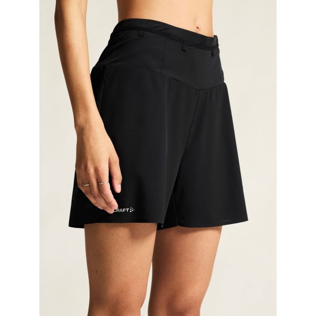 Pantaloni scurți trail Craft Pro Trail Shorts - negru | running femei