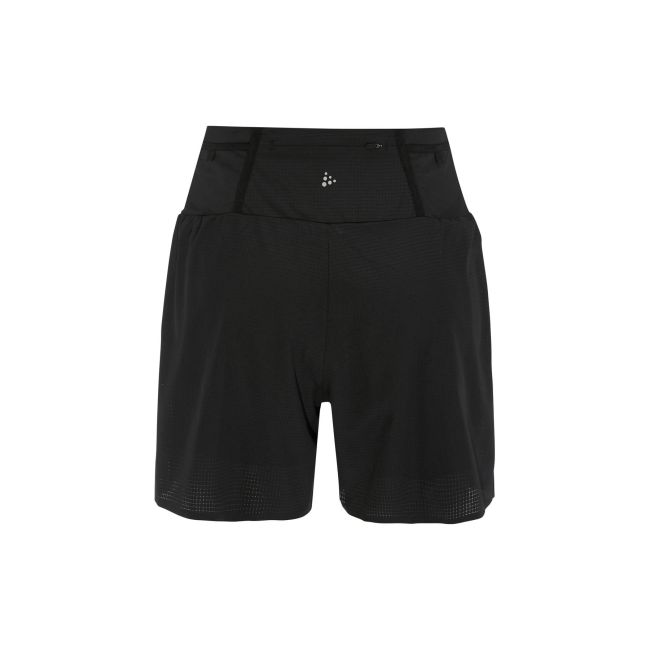Pantaloni scurți trail Craft Pro Trail Shorts - negru | running femei