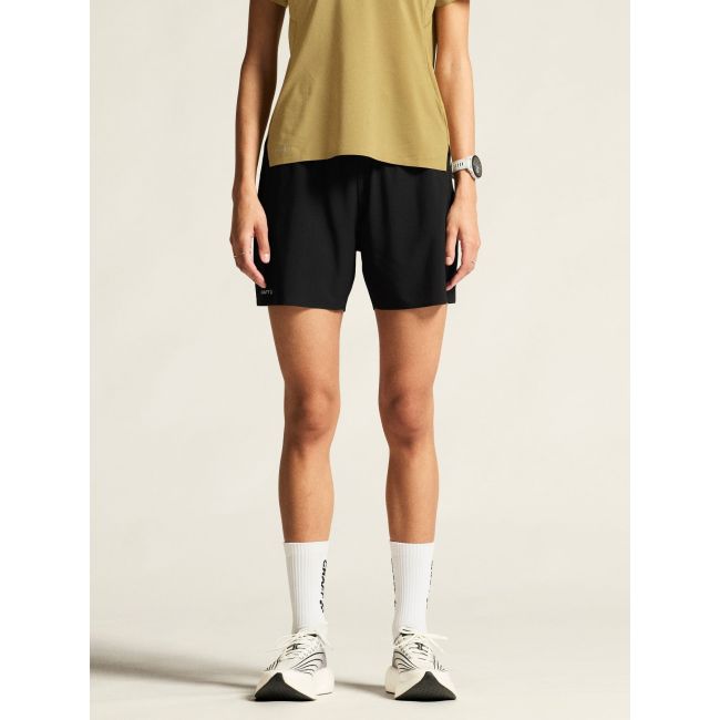 Pantaloni scurți trail Craft Pro Trail Shorts - negru | running femei