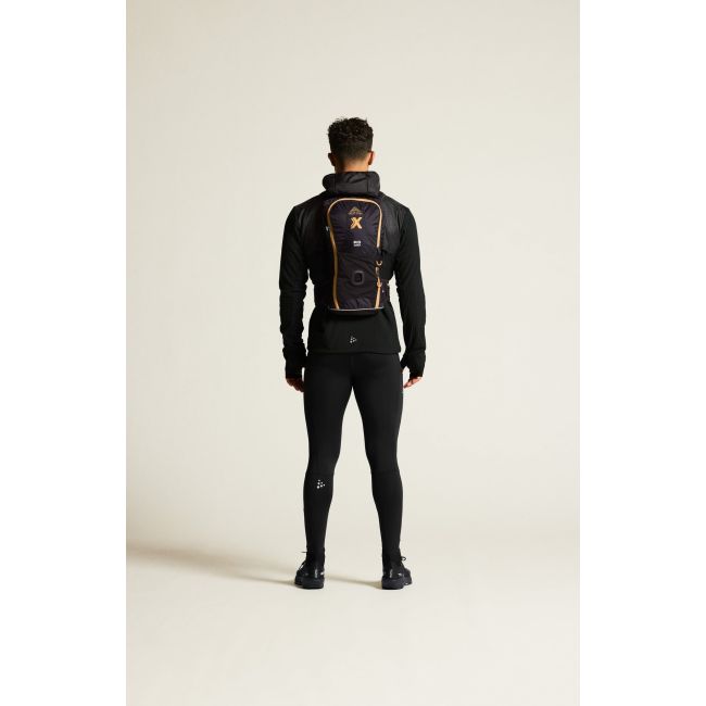 Colanți trail Craft Pro Trail Tights 2 - negru | poliamidă reciclată