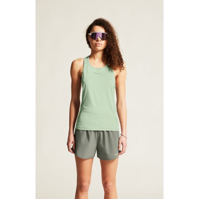 Maiou alergare Craft ADV Essence Singlet 2 - verde | femei