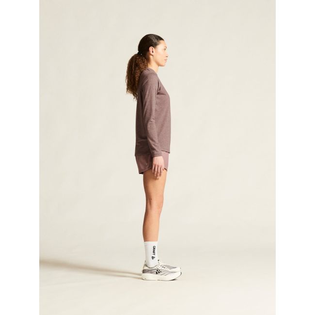 Bluză dame Craft Layers Thermal Mesh Cn - mov | strat de bază termic