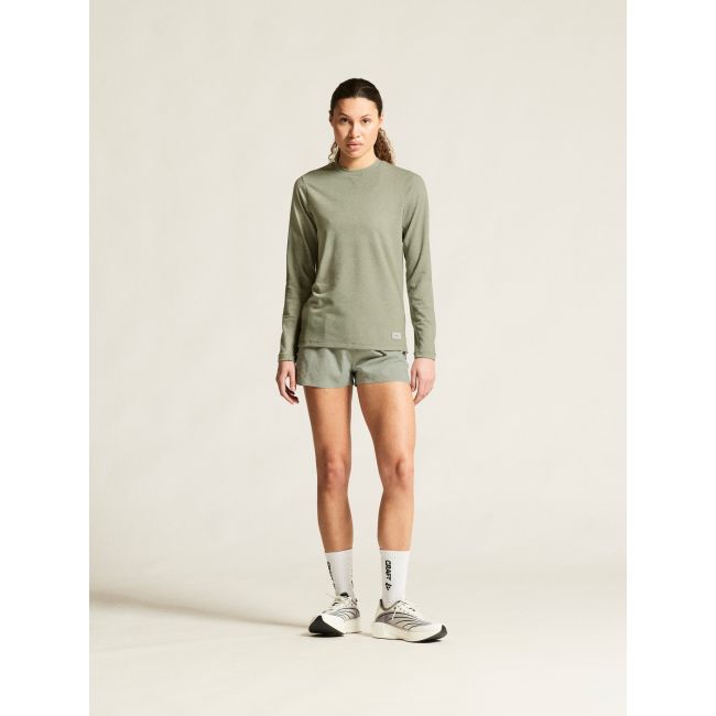 Bluză dame Craft Layers Thermal Mesh Cn - gri | strat de bază termic