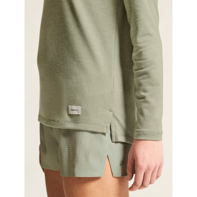 Bluză dame Craft Layers Thermal Mesh Cn - gri | strat de bază termic