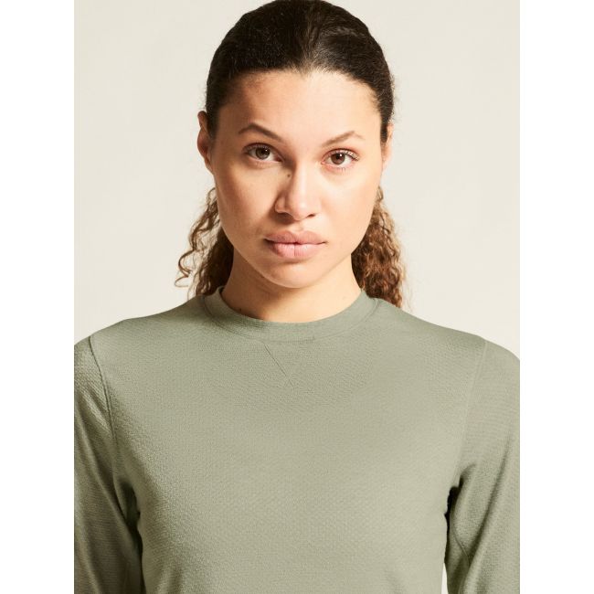 Bluză dame Craft Layers Thermal Mesh Cn - gri | strat de bază termic